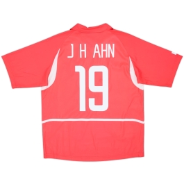ウェア VINTAGE KOREA SOCCER SHIRT South Korea National Team 2002/2003 Home Jersey #3 K H SEOL
