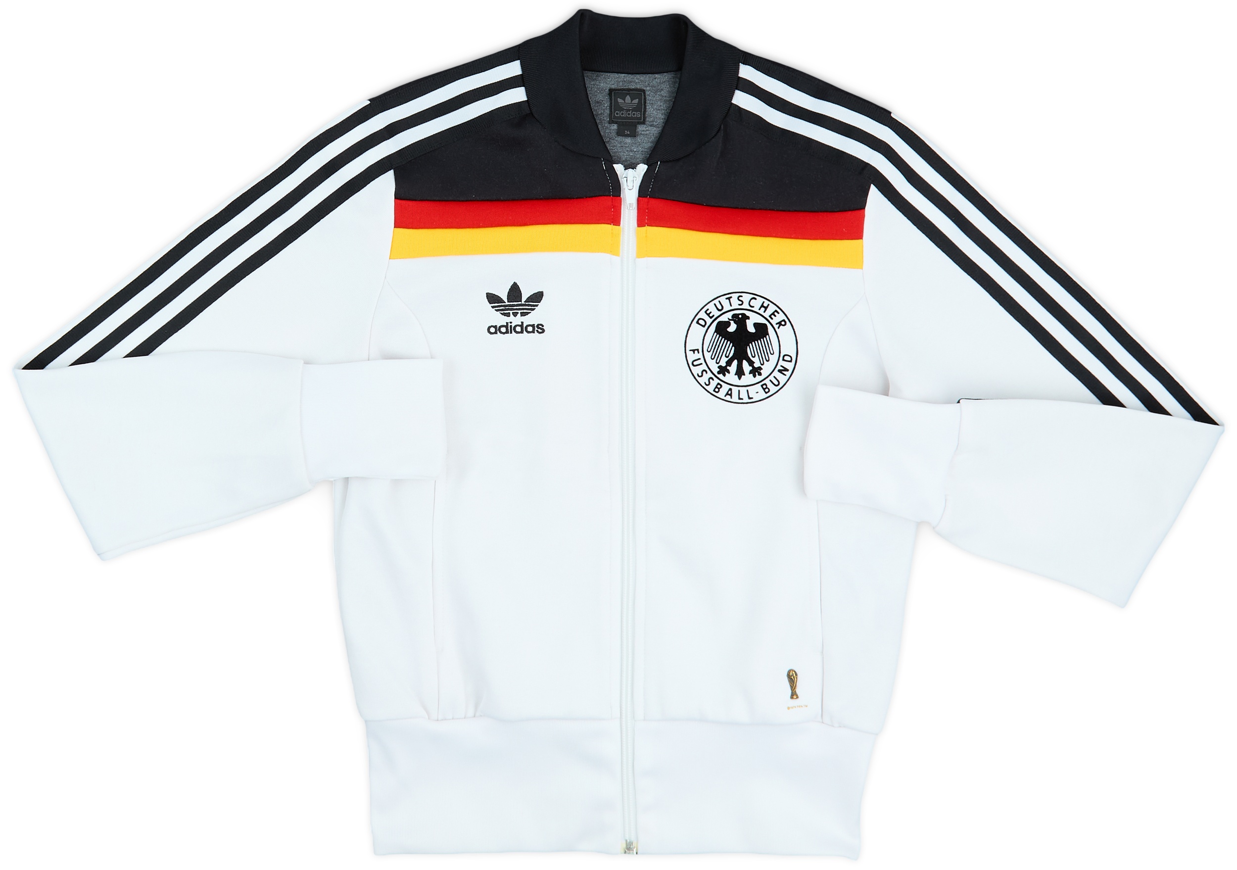 2006-07 Germany adidas Originals Retro Track Jacket - 8/10 - (XS