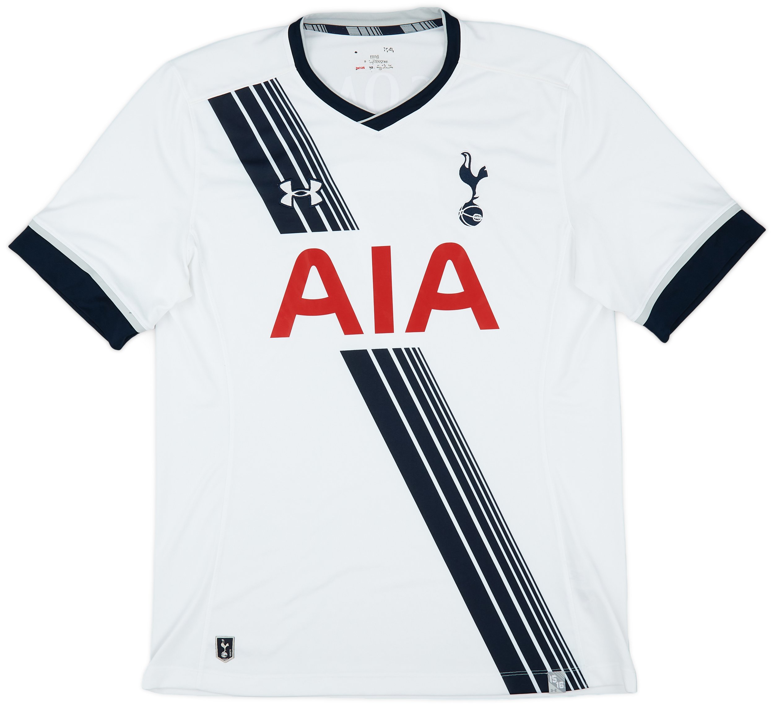 2015-16 Tottenham Home Shirt Son #7 - 8/10 - (XL)