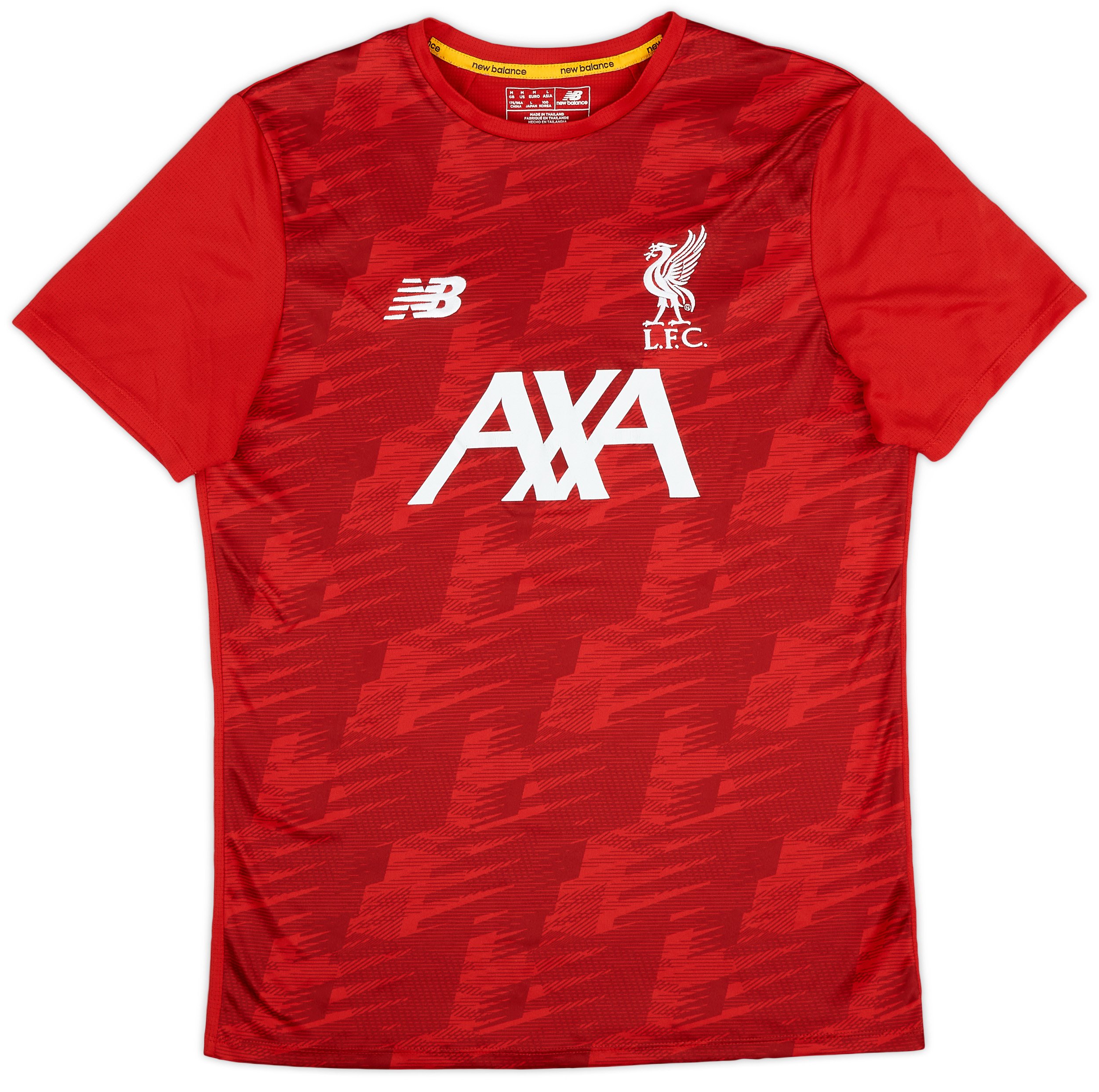 liverpool axa training kit