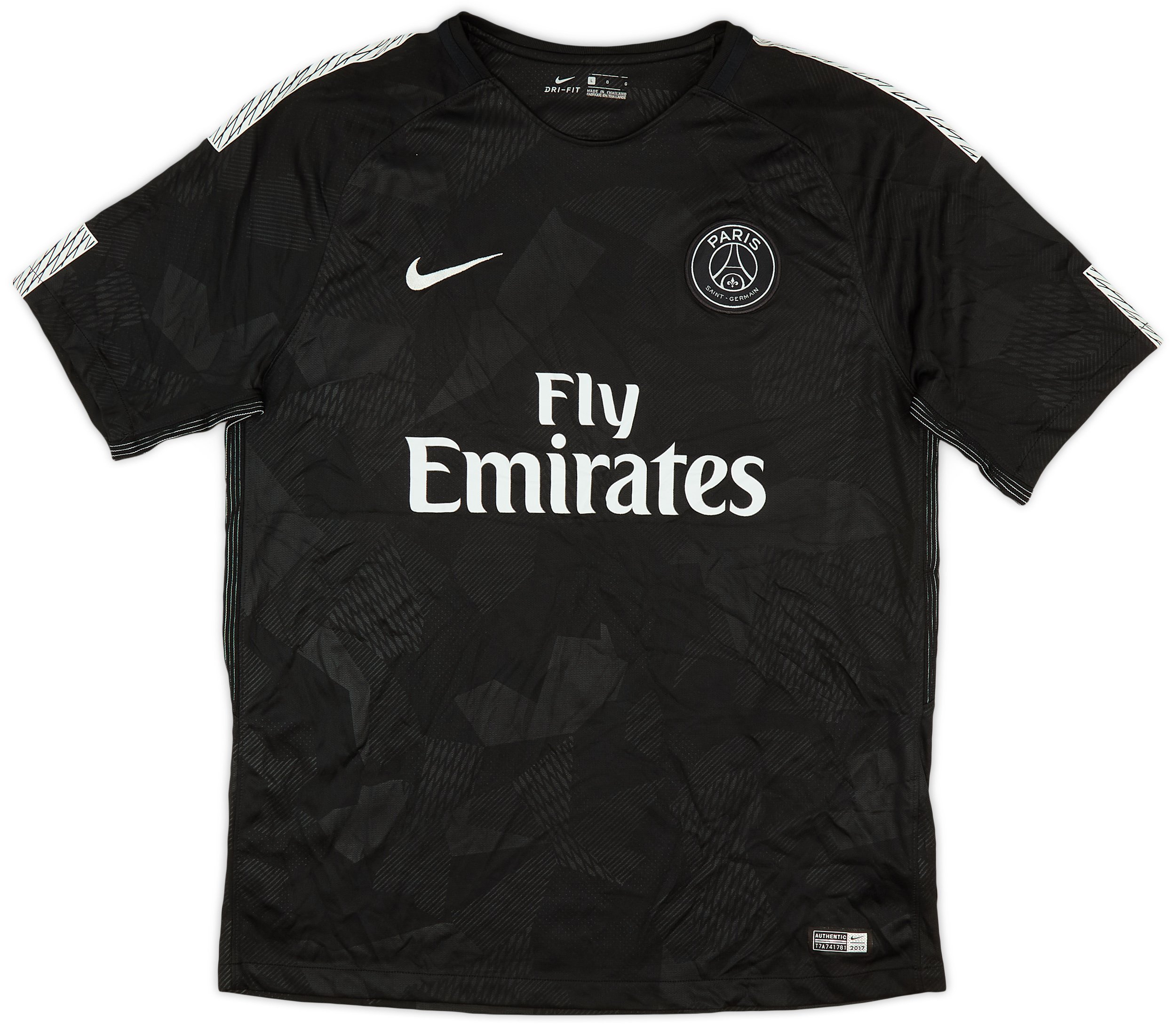 Nike 2017-18 Paris Saint-Germain Third Shirt - 9/10 - (L) | PSGT17
