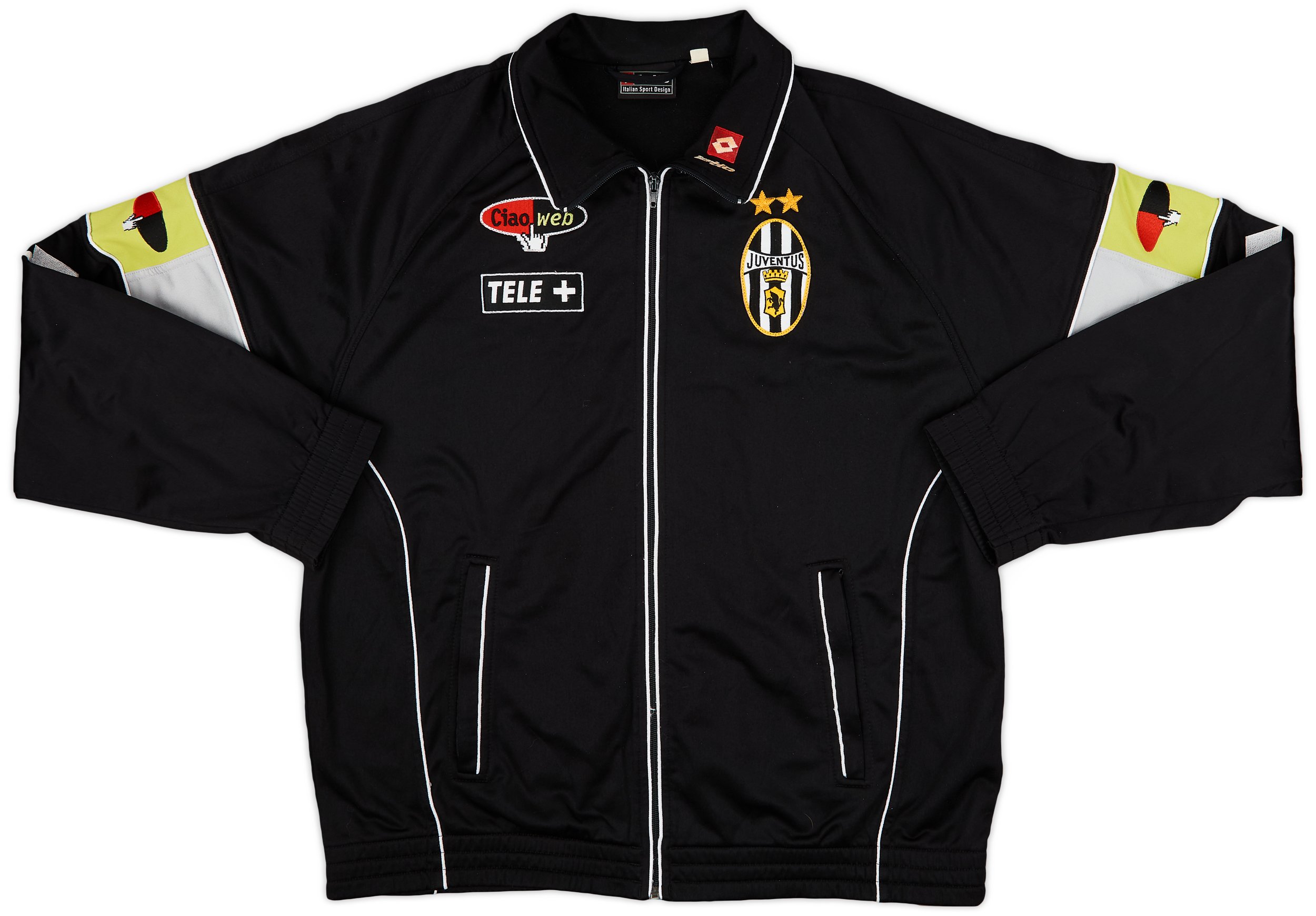 2000-01 Juventus Lotto Track Jacket - 8/10 - (M/L