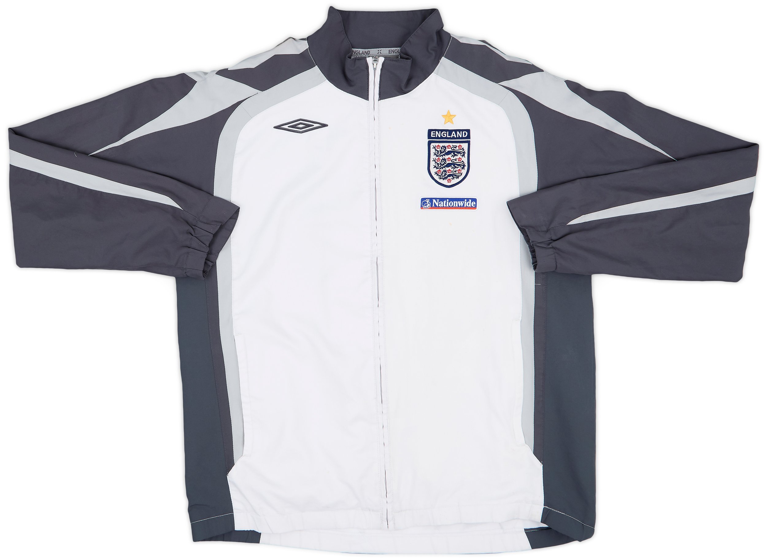 2007-09 England Umbro Track Jacket - 5/10 - (L) | ENGJ07492280used
