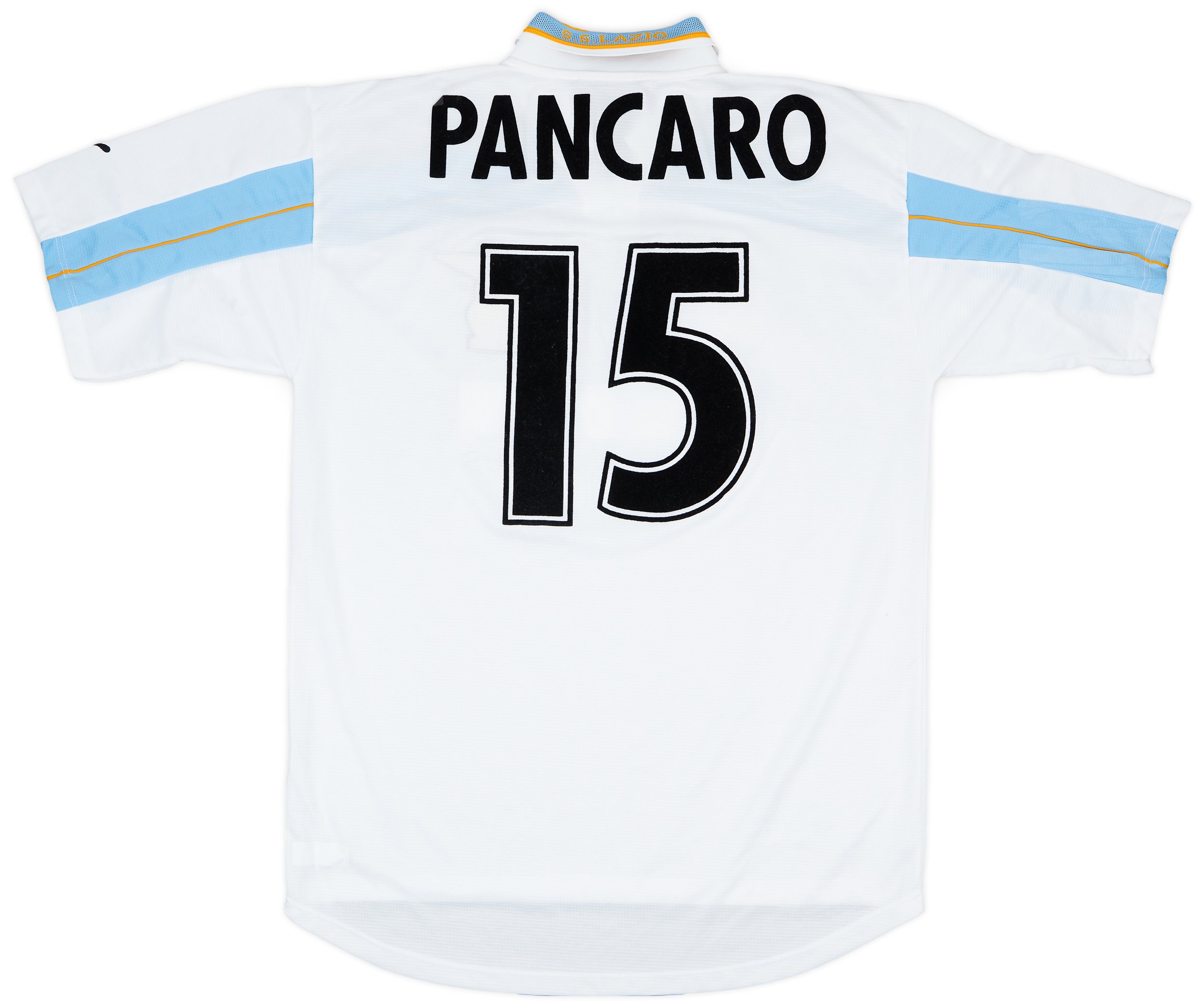 Puma Lazio Mens SS Player Issue Home Shirt 2000/01