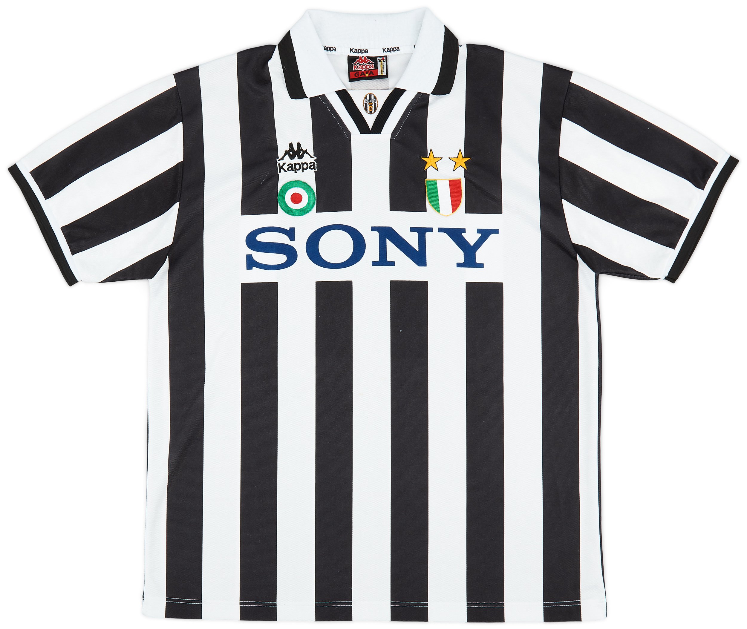 1995-97 Juventus Home Shirt - 8/10 - (XL)