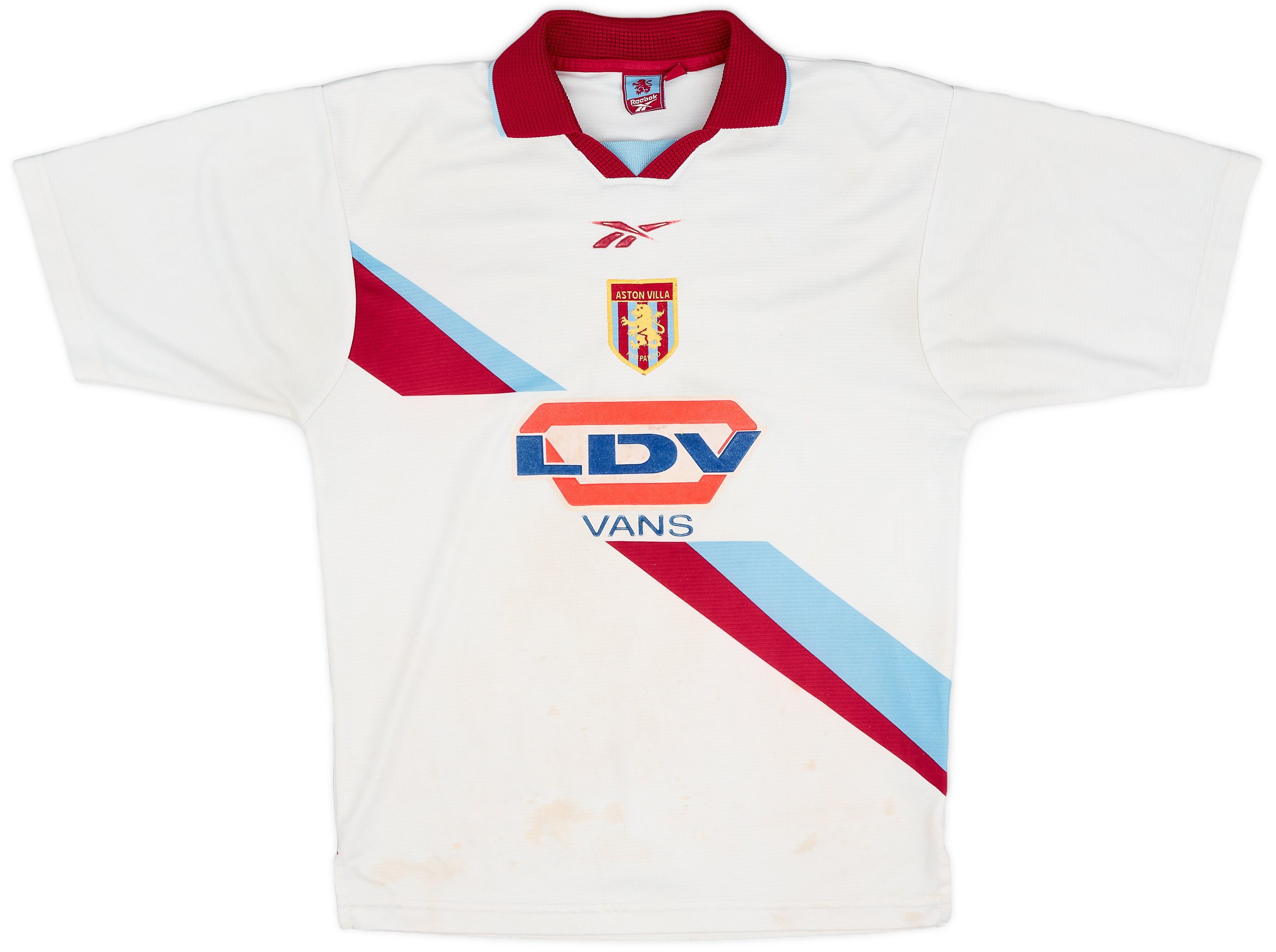 Reebok Aston Villa Mens SS Away Shirt 1999/00 | AVLA99734KGused