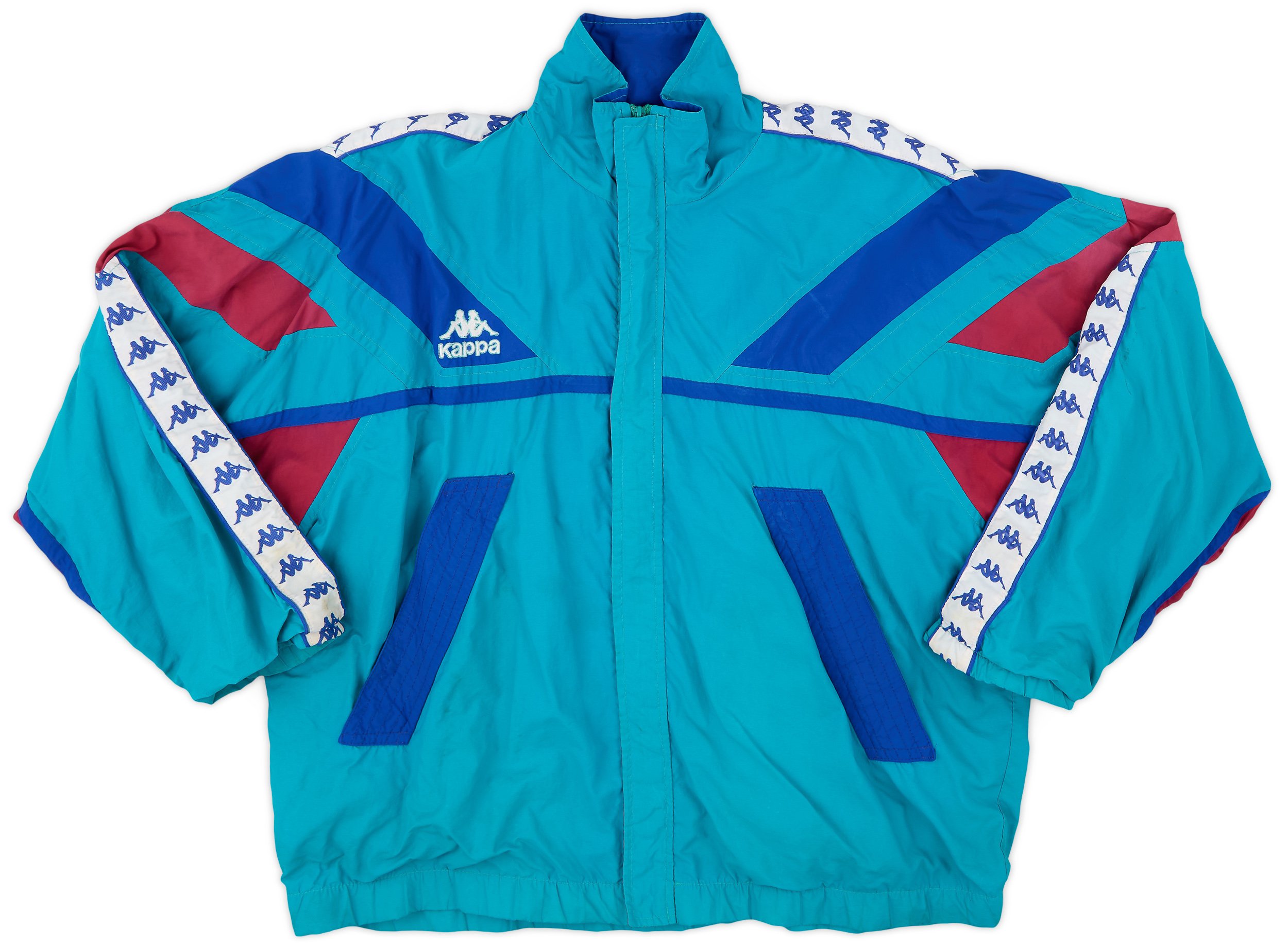 1992-95 Barcelona Kappa Track Jacket - 6/10 - (XXL