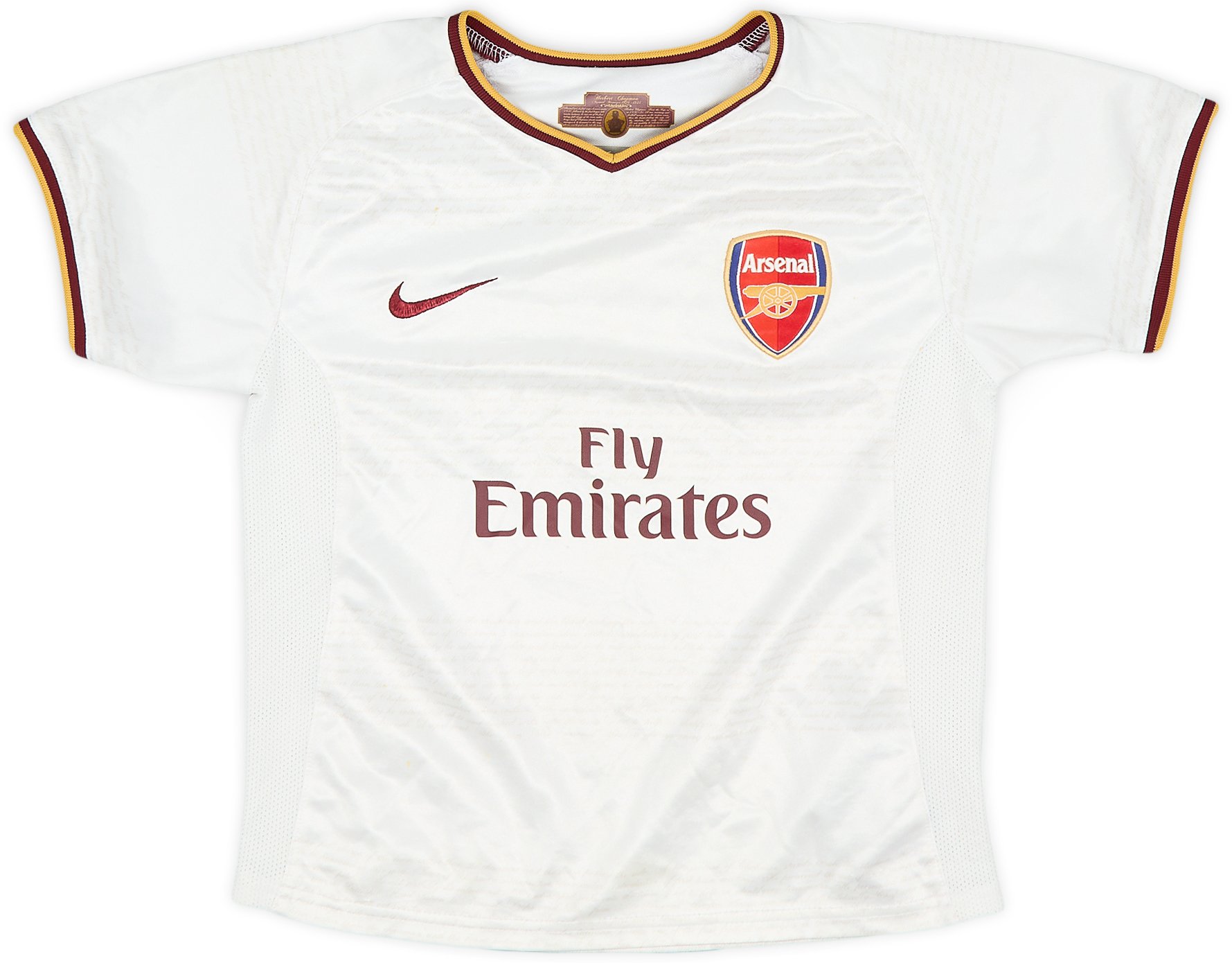 ARSENAL アーセナル NIKE 07/08 アウェイ Nike Arsenal Mens SS Away Shirt 2007/08 | ARSA07-956 | FOOTY.COM