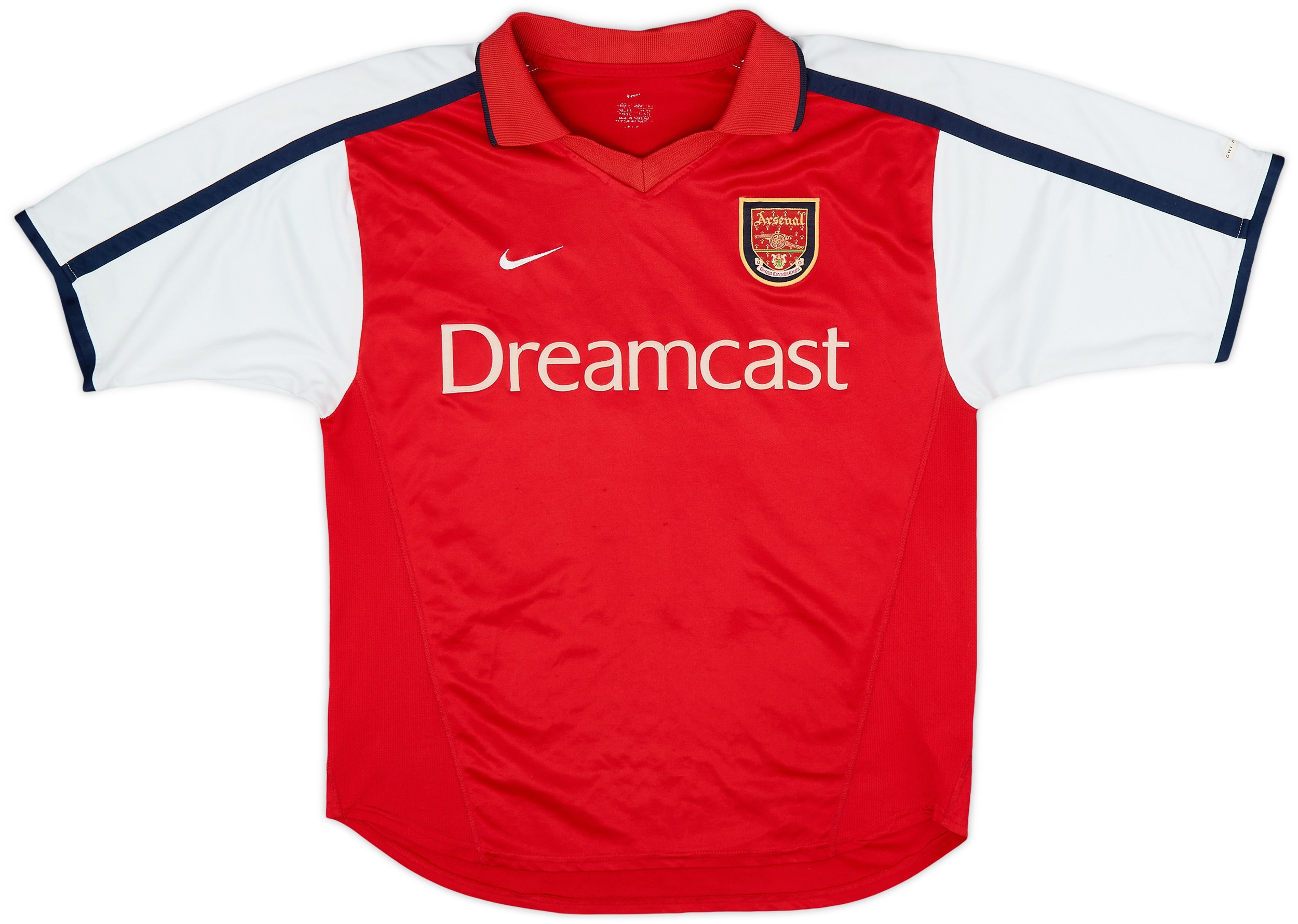 Nike Arsenal Mens SS Home Shirt 2000/02 | ARSH00-288 | FOOTY.COM