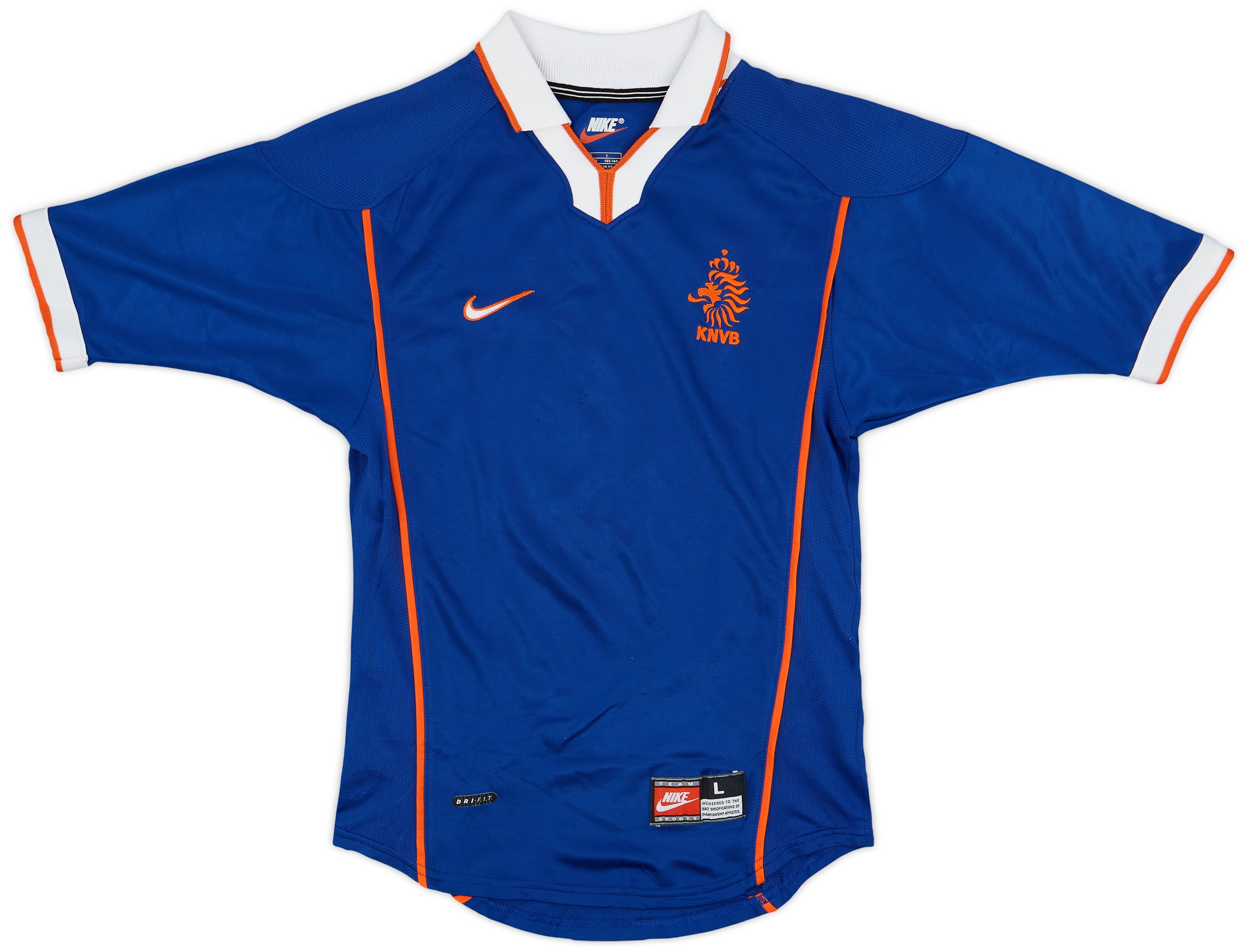 Nike Netherlands Boys SS Away Shirt 1998 | HOLA98-623 | FOOTY.COM