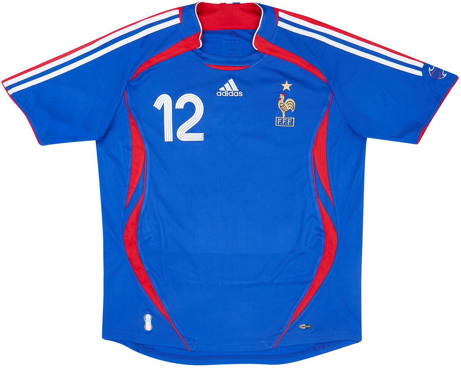 France Home football shirt 2006 - 2007.