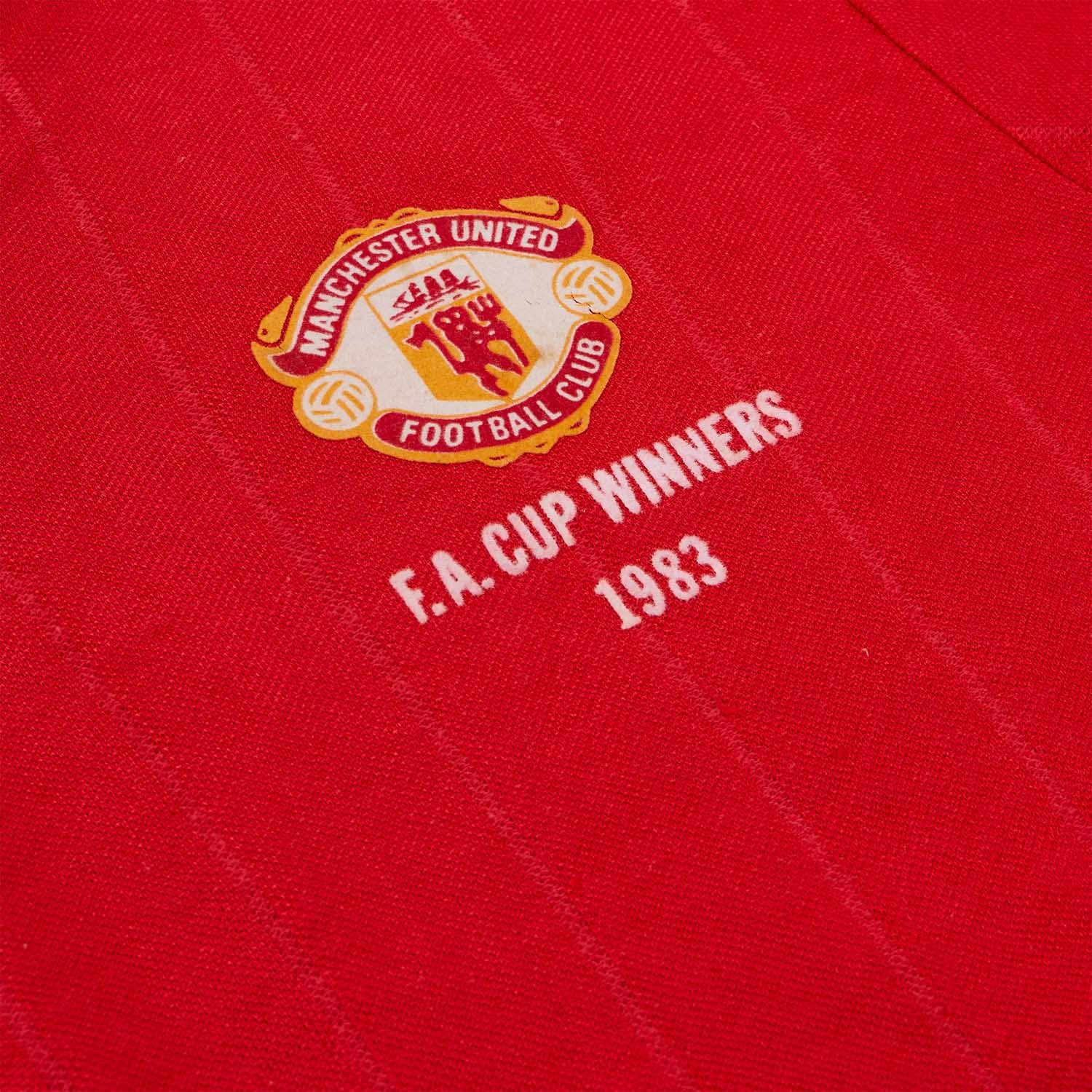 Manchester United 1983 FA Cup Final Shirt – DP Retro