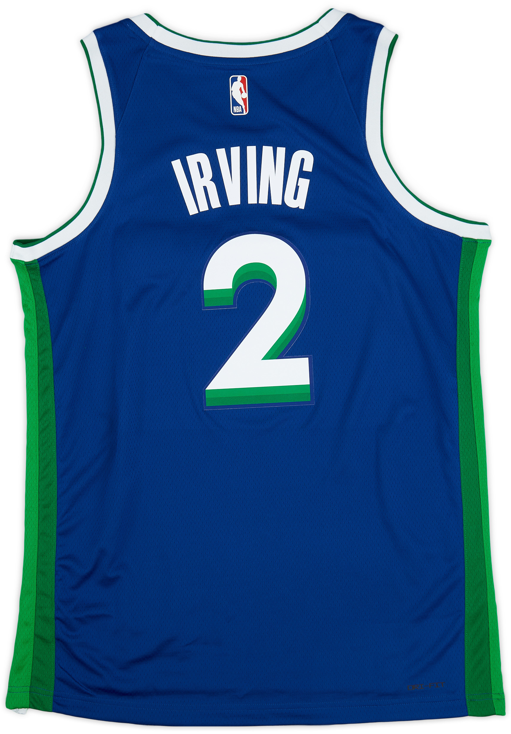 Nike Men's Dallas Mavericks Kyrie Irving #2 Swingman Jersey, XL, Blue