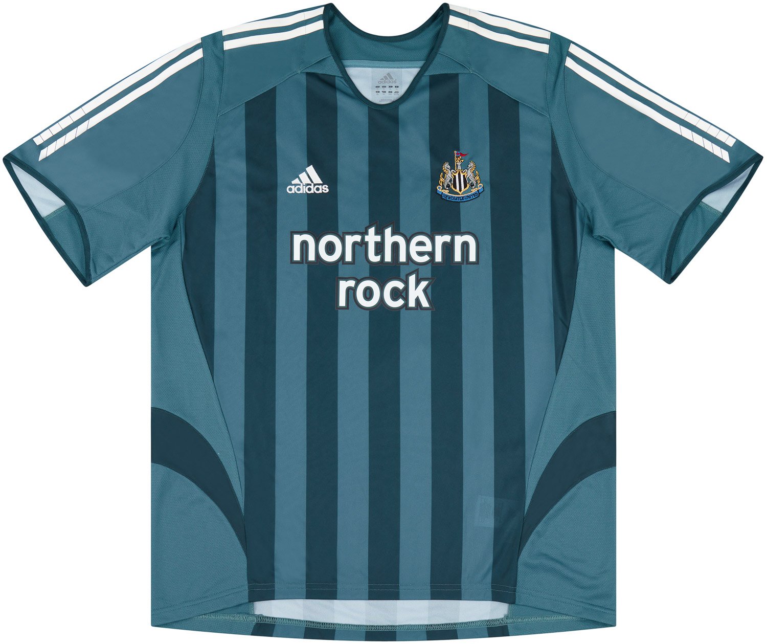 Newcastle Away football shirt 2005 - 2006. Sponsored by Northern Rock