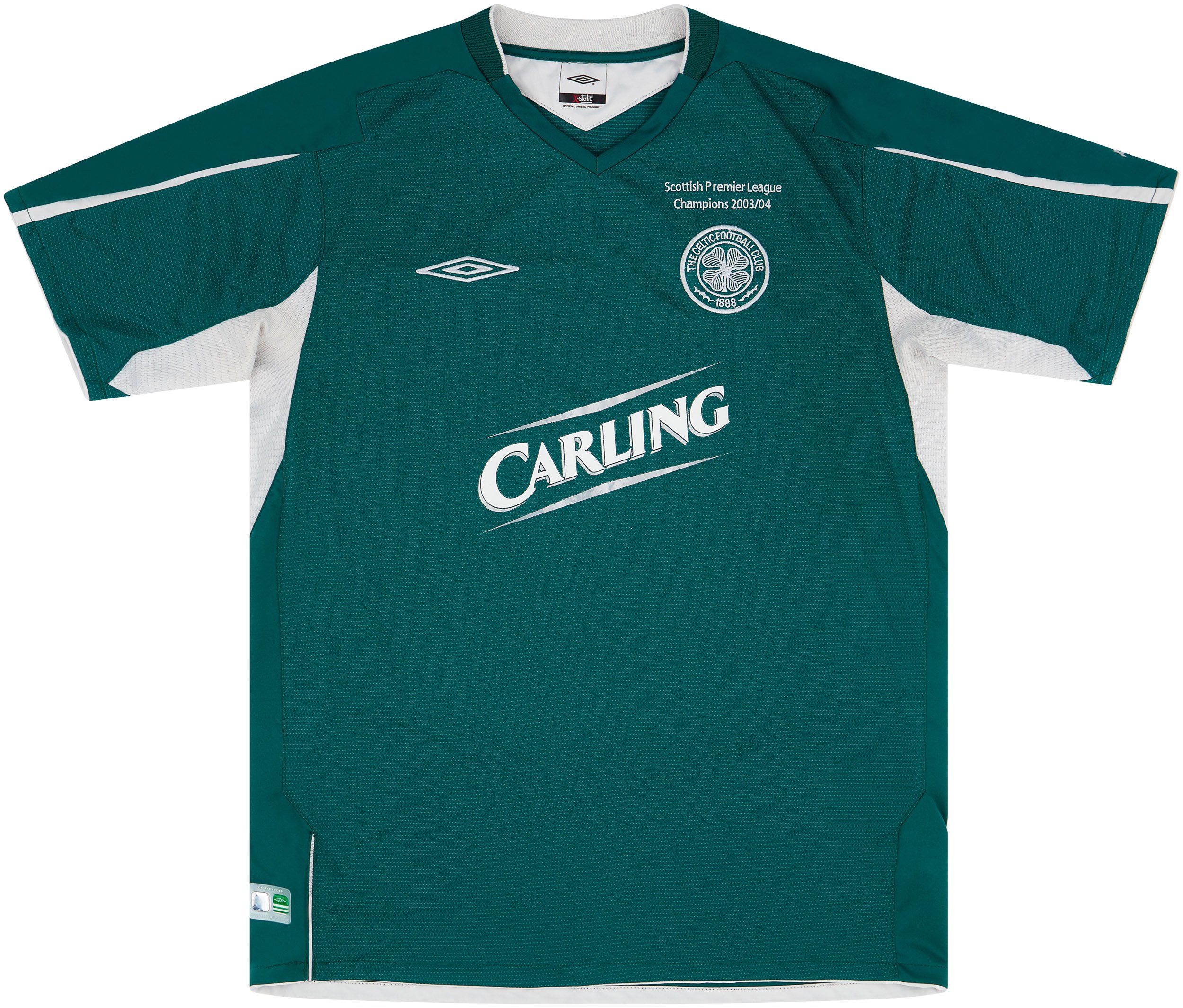 2004-05 Celtic 'Champions 2003/04' Away Shirt - 6/10 - (L)