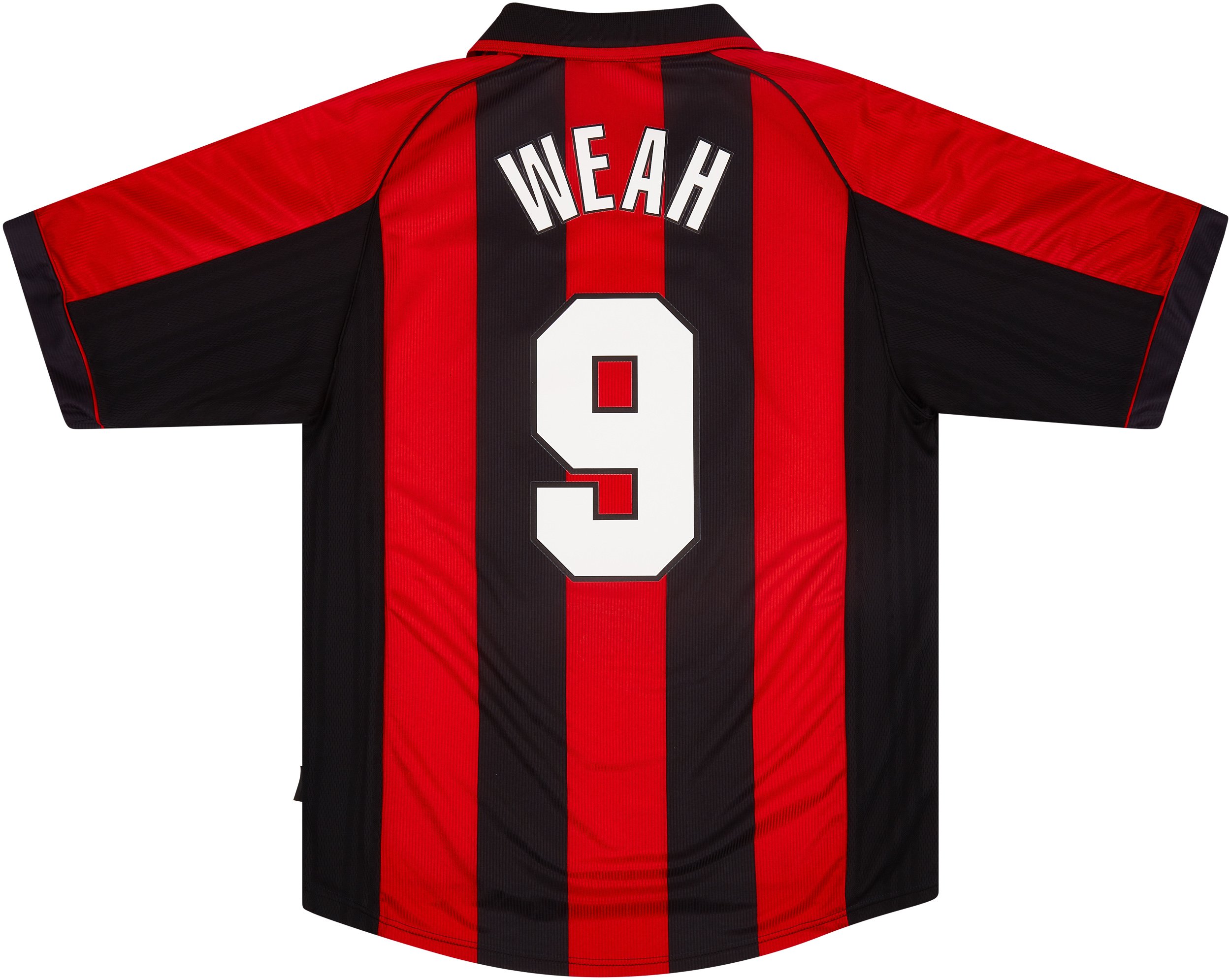 George Weah AC Milan kit