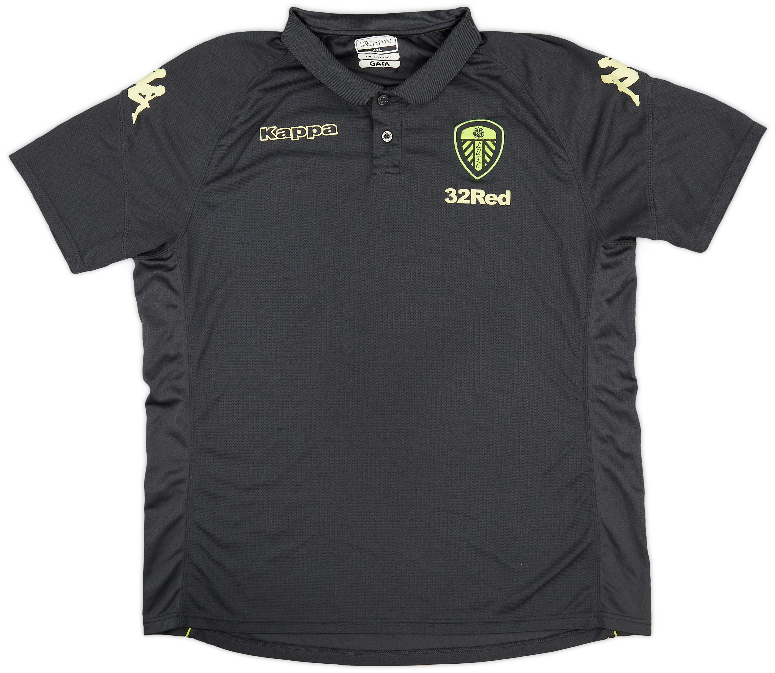 2016-17 Leeds United Kappa Polo Shirt - - (3XL)