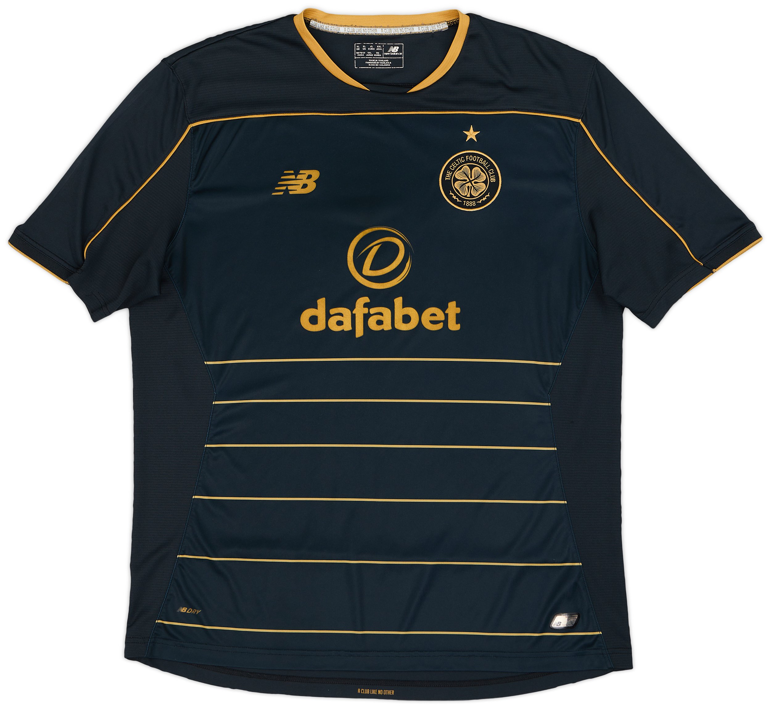 2016-17 Celtic Away Shirt - 7/10 - (XL)