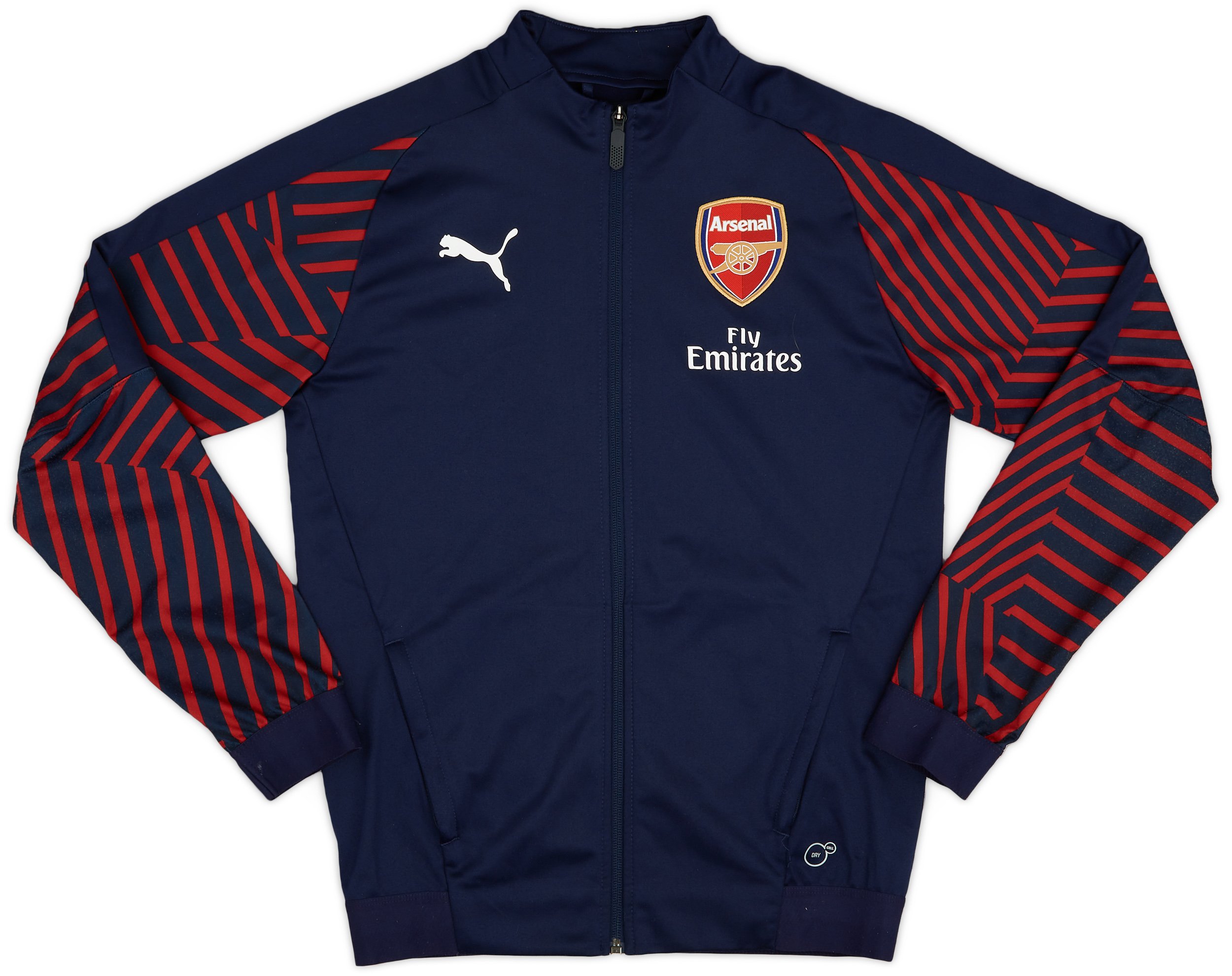 2017-18 Arsenal Puma Track Jacket - 9/10 - (XL.Boys)
