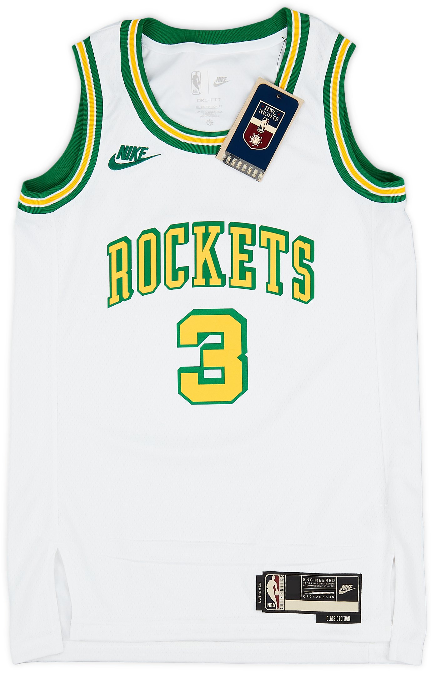 Houston Rockets 3 Michael Porter Jr. jersey 75th city basketball navy  uniform swingman limited edition shirt