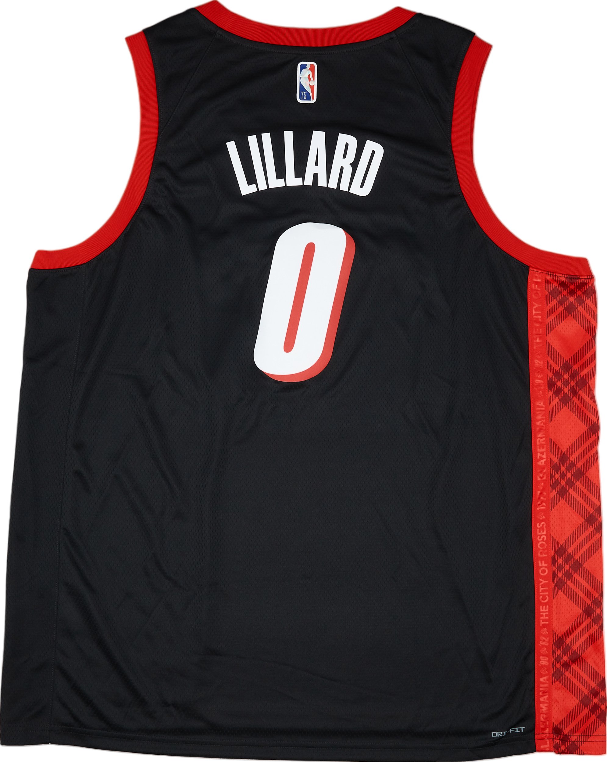  Youth Damian Lillard Portland Trail Blazers Alternate