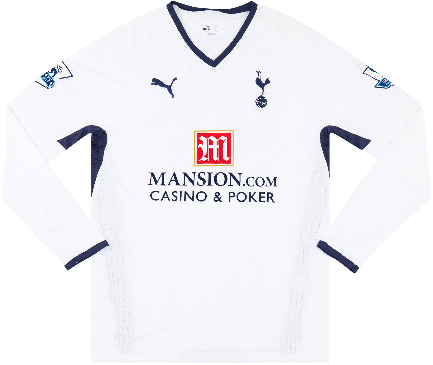 Tottenham Hotspur home kit for 2008-09.