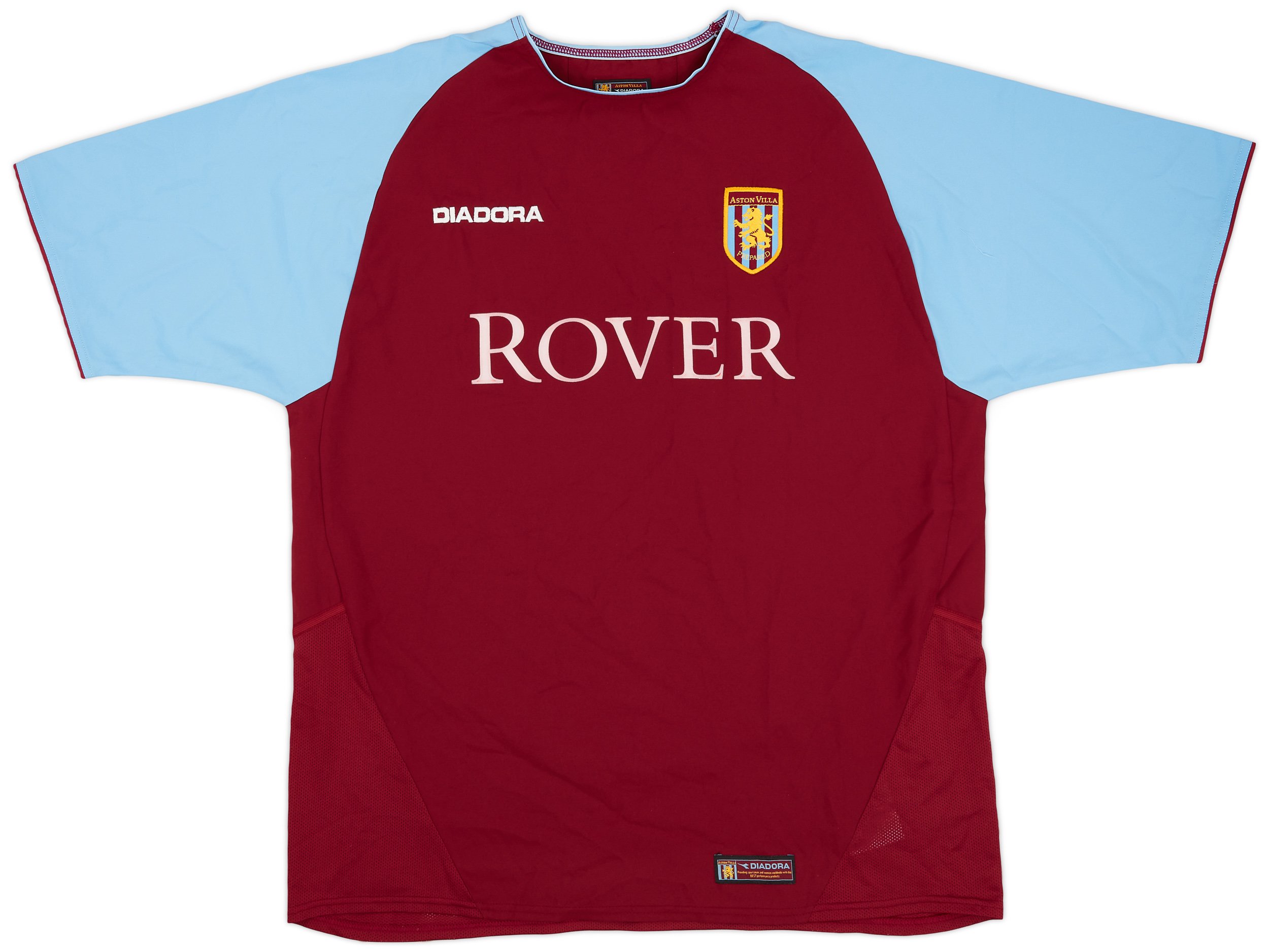 Diadora Aston Villa Mens SS Home Shirt 2003/04 | AVLH03758LG