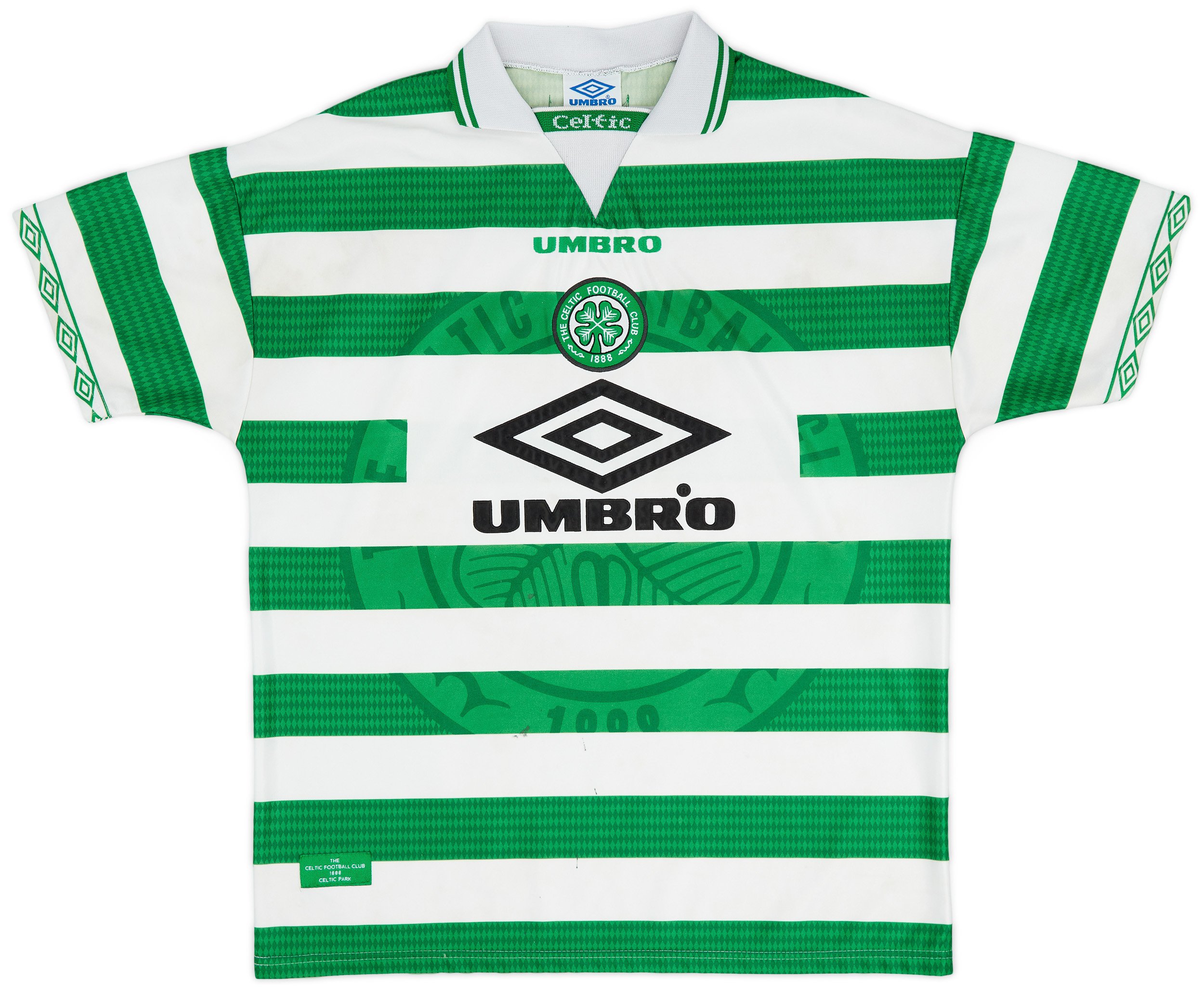 Retro Celtic Home Football Shirt 97/99 - SoccerLord
