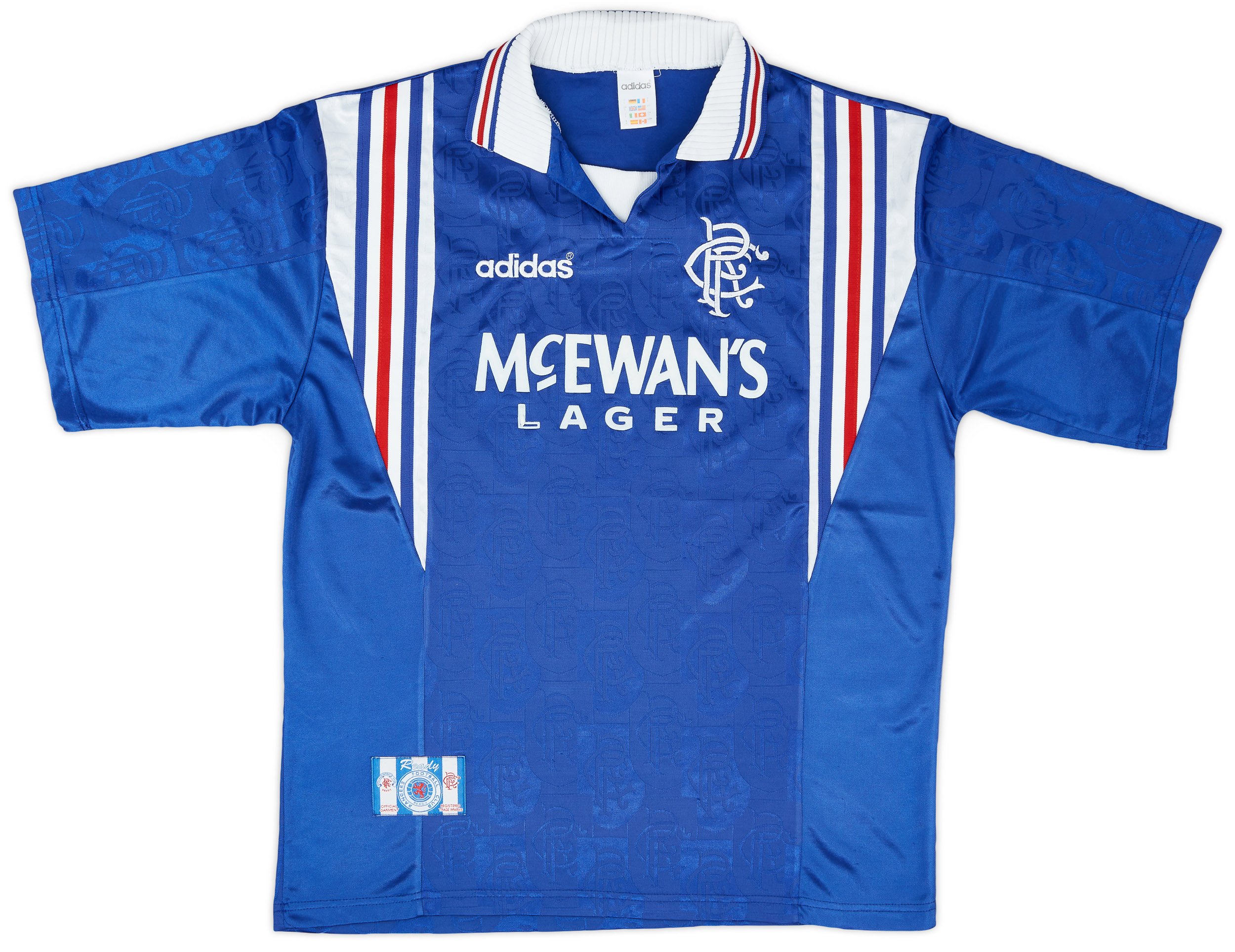 1996-97 Rangers Home Shirt - 8/10 - (L)