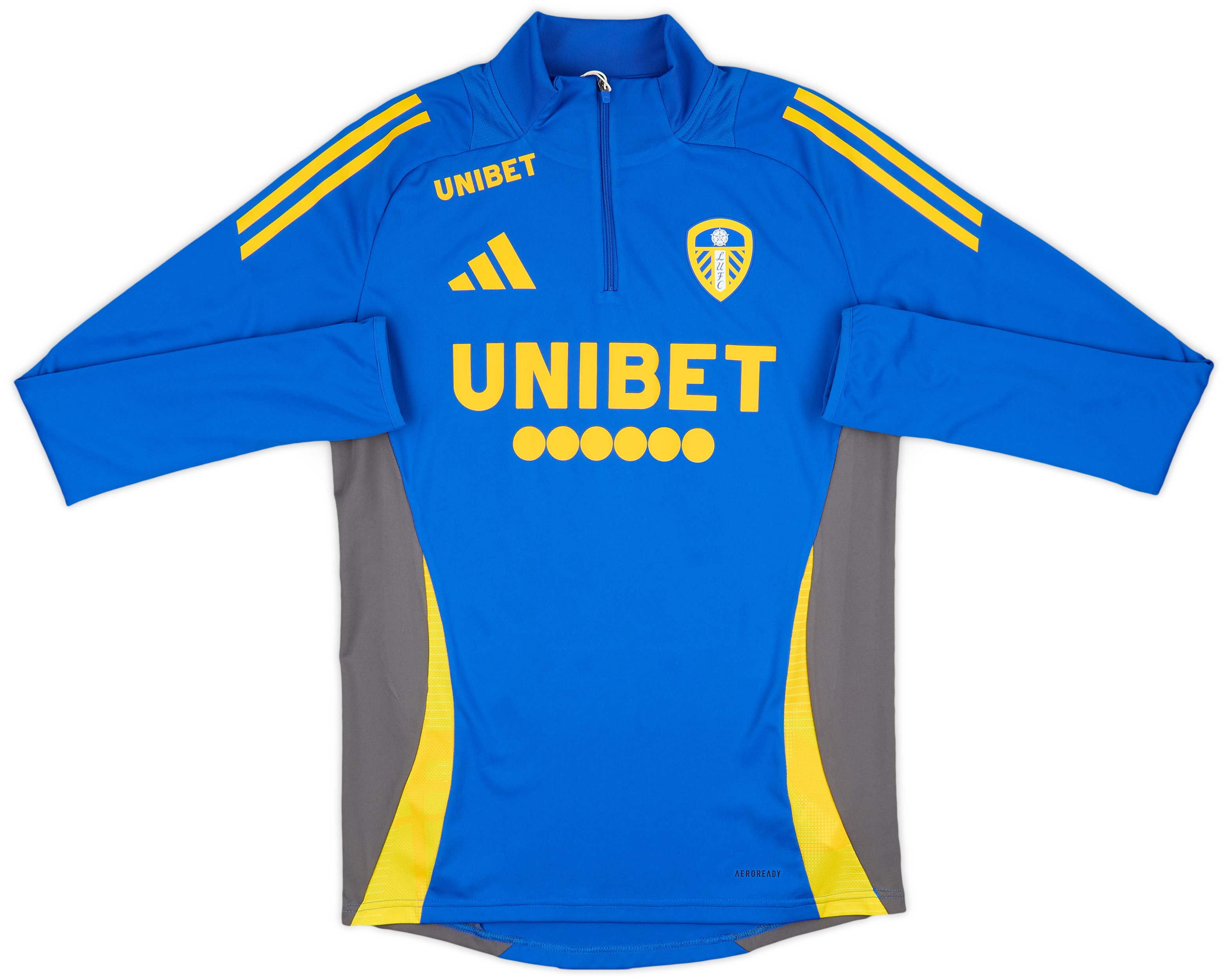 adidas Leeds United Mens SS Home Shirt 2024/25 | JF1484 | FOOTY.COM