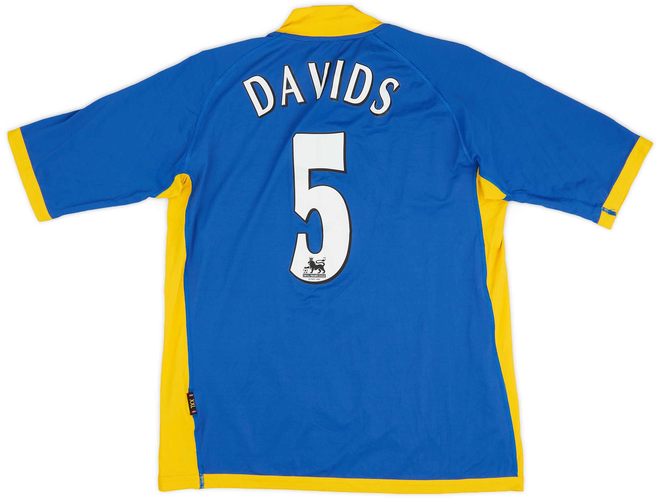 2005-06 Tottenham Away Shirt Davids #5 - 6/10 - (XXL)