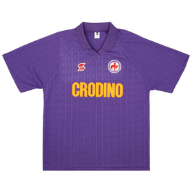 1988-89 Fiorentina ABM Reissue Home Shirt #10 (Baggio)