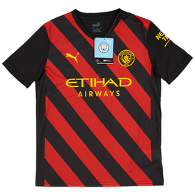 2022-23 Manchester City Away Shirt (KIDS)