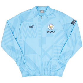 2022-23 Manchester City Player Issue Pre-Match Jacket - 7/10