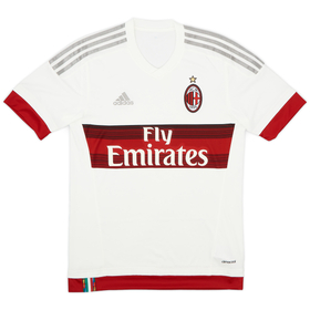 2015-16 AC Milan Away Shirt - 9/10 - (S)
