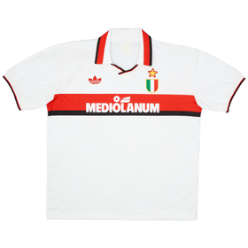 1990-91 AC Milan Away Shirt - 8/10 - (XL)