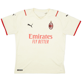 2021-22 AC Milan Away Shirt - 9/10 - (L)