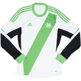 2013-14 Wolfsburg Home L/S Shirt - 8/10 - (S)