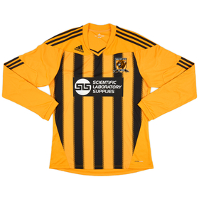 2010-11 Hull City Home L/S Shirt - 9/10 - (L)
