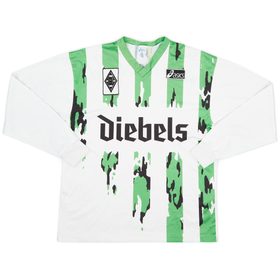 1994-95 Borussia Monchengladbach L/S Home Shirt - 9/10 - (XS)