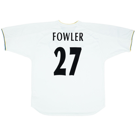 2000-02 Leeds United Home Shirt Fowler #27 - 6/10 - (3XL)
