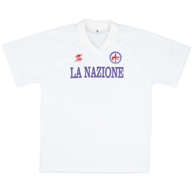 1989-90 Fiorentina Away Shirt #10 (Baggio) - 10/10 - (XL)