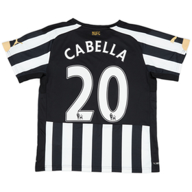 2014-15 Newcastle Home Shirt Cabella #20 - 6/10 - (XL.Boys)