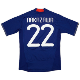 2010-12 Japan Home Shirt Nakazawa #22 - 9/10 - (S)