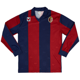 1992-93 Bologna Home L/S Shirt - 9/10 - (XL)