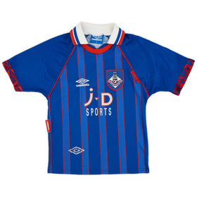1993-95 Oldham Home Shirt - 6/10 - (L.Boys)