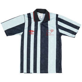1989-92 Derby County Away Shirt - 9/10 - (S.Boys)