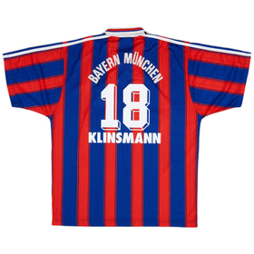 1995-97 Bayern Munich Home Shirt Klinsmann #18