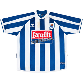 2002-03 Real Sociedad Match Worn Home Shirt #15