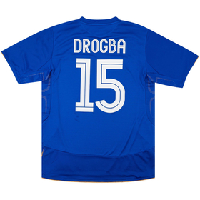 2005-06 Chelsea Centenary Home Shirt Drogba #15